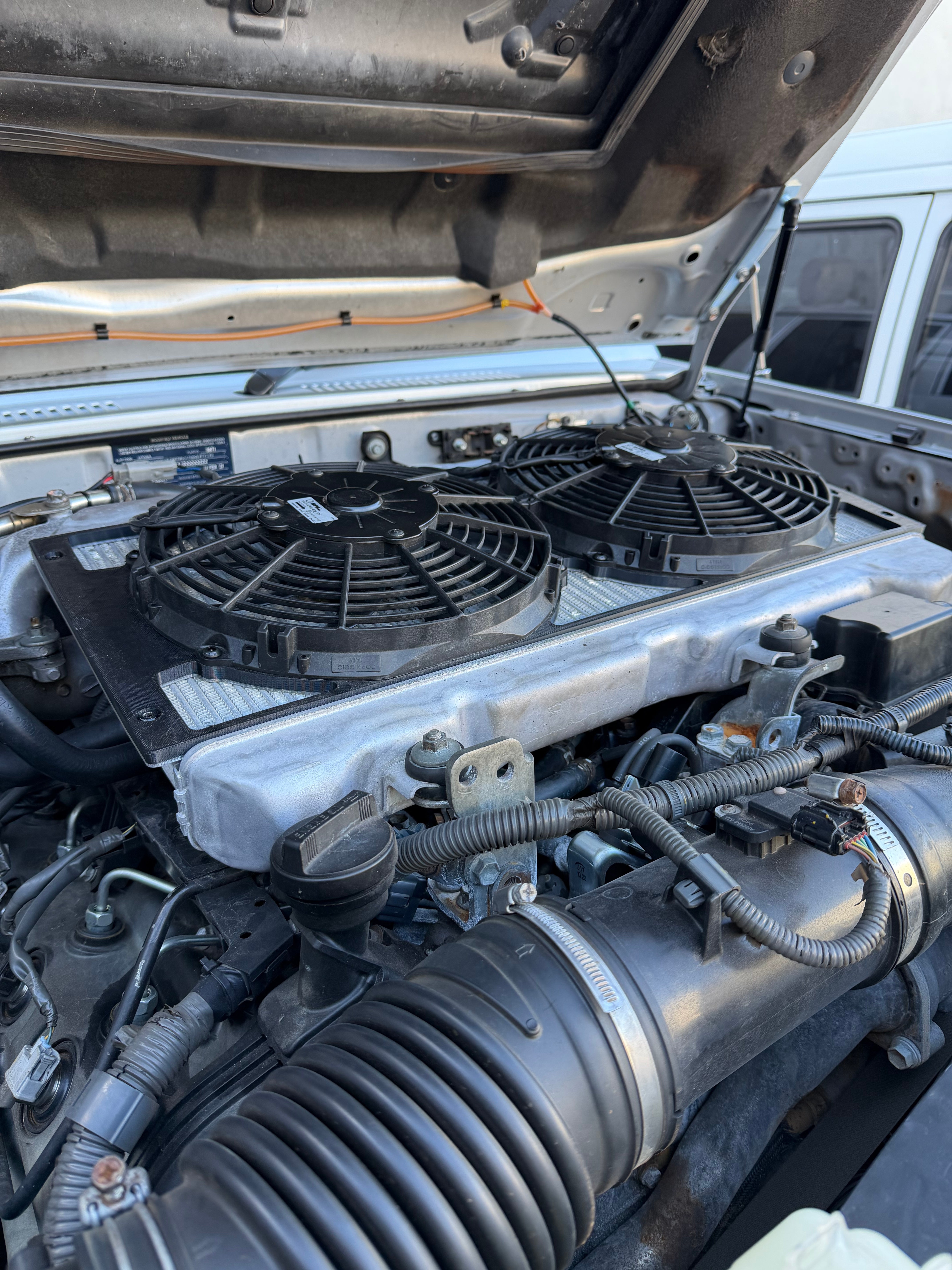 70 Series & 200 Series Intercooler Fan Shroud